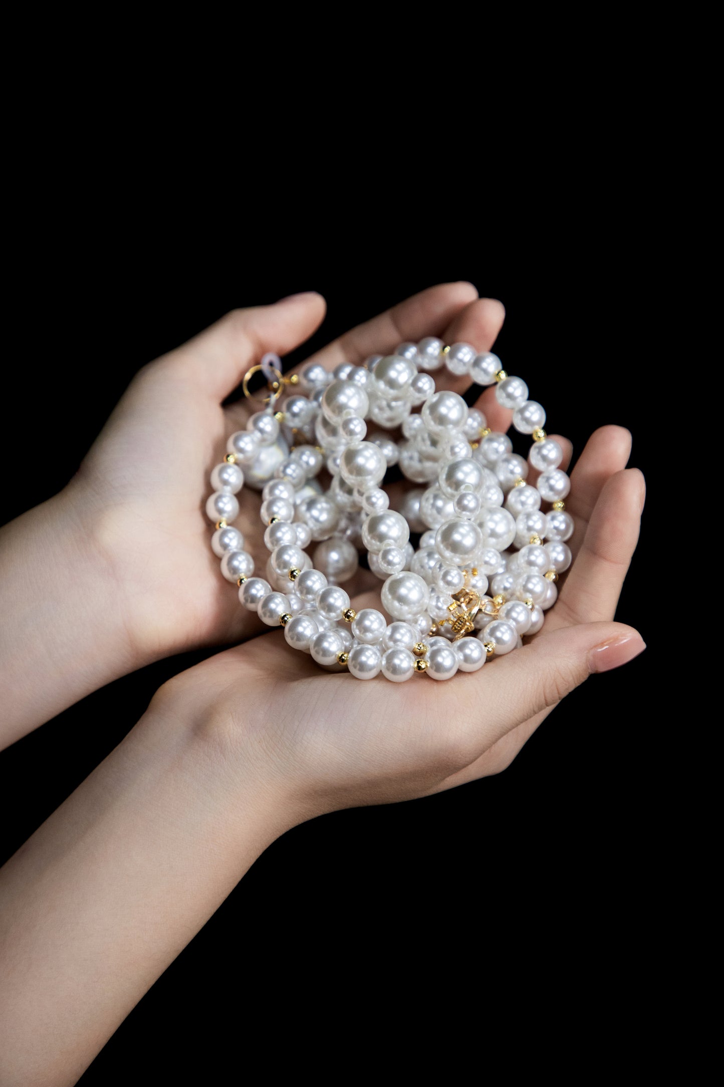 "Misuzu" pearl nipple accessory