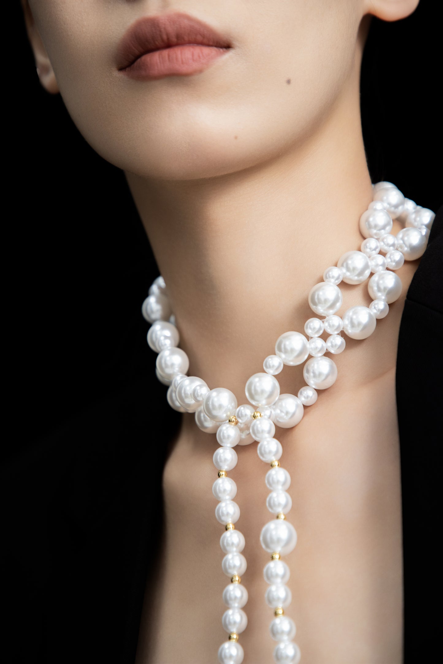"Misuzu" pearl nipple accessory