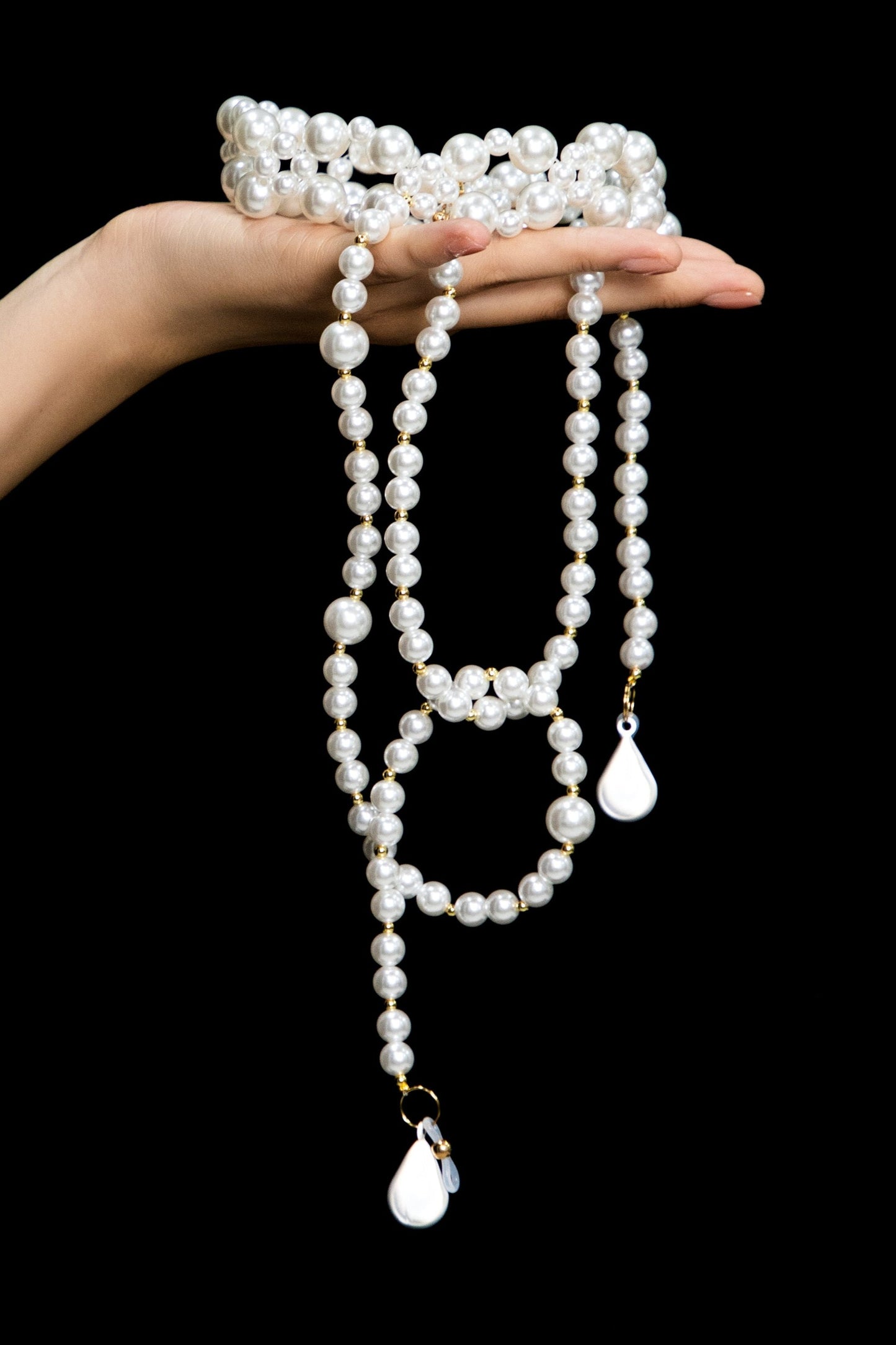 "Misuzu" pearl nipple accessory