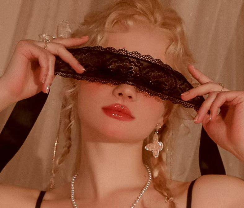 【プレゼント】レースのアイマスク